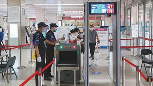 醫(yī)院安全，關(guān)乎每一個生命！金屬安檢門守護醫(yī)護人員的每一天
